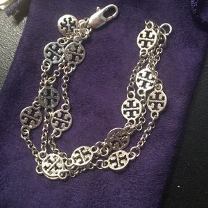 Tory Burch silver bracelet